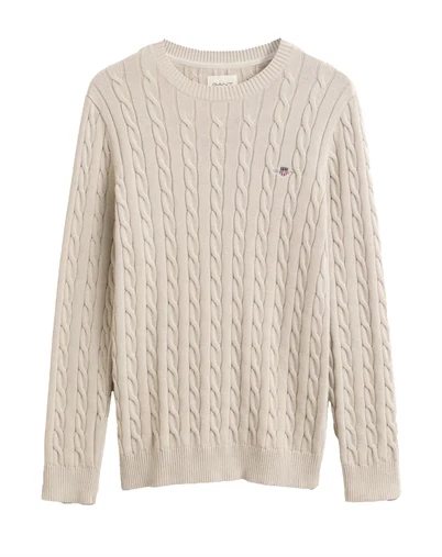 Gant - Cable Strik - Clay Beige